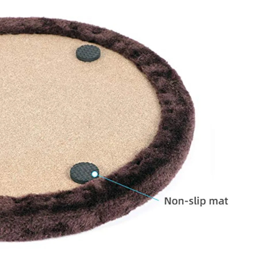 Cat Arch Self Grooming Brush With Wooden Scratching Pad