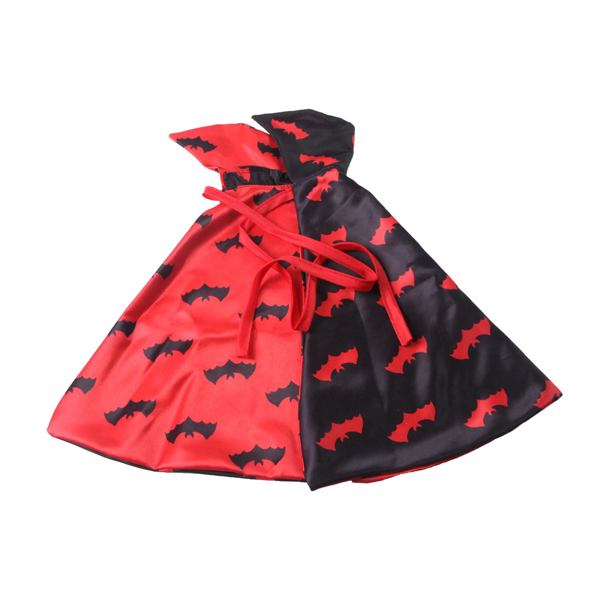 Reversible Bat Vampire Pet Cape Costume For Cats And Dogs