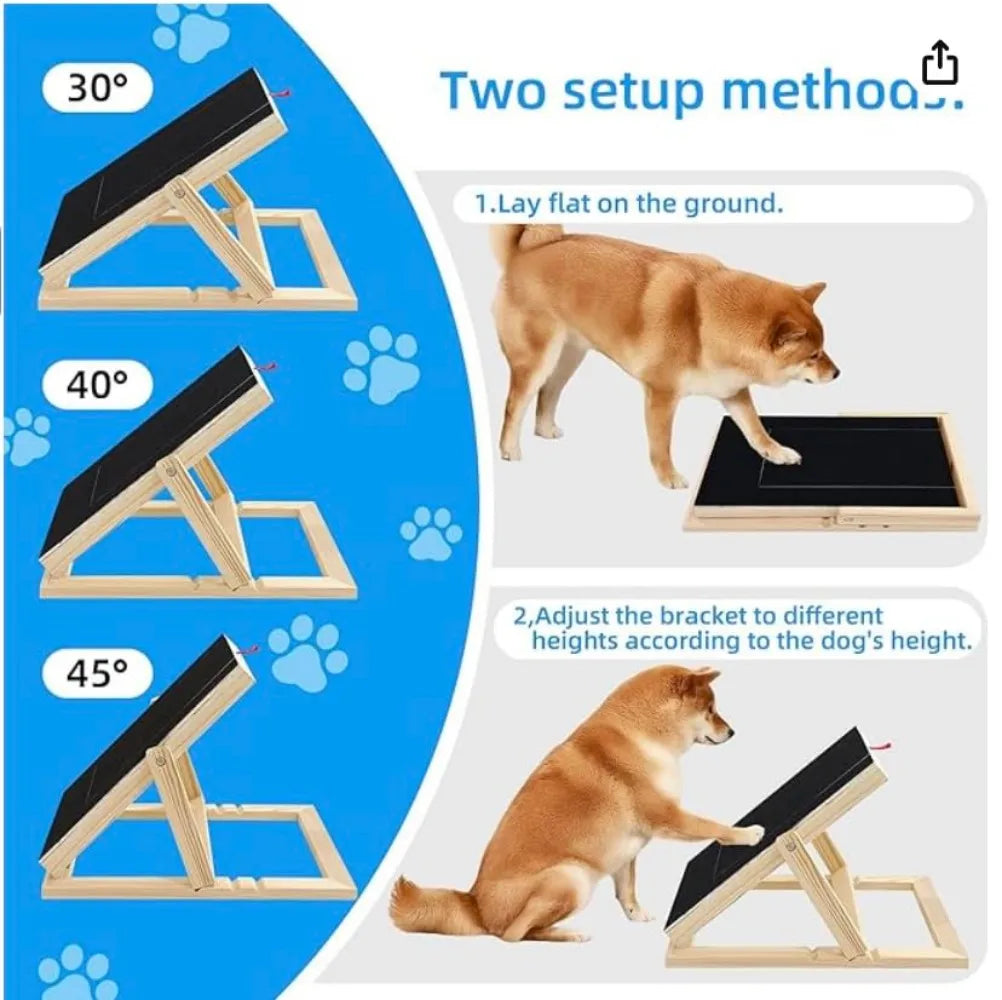 Durable Wooden Dog Nail Scratch Board With Treat Drawer