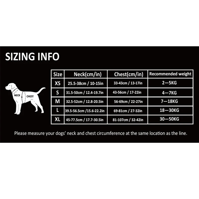Truelove Reflective Nylon Dog Harness No Pull Adjustable Vest Walking