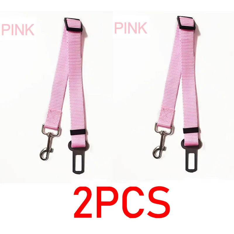 Professional Nylon Dog Car Seat Belt And Pet Safety Harness