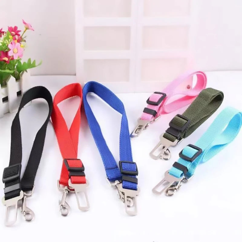 Professional Nylon Dog Car Seat Belt And Pet Safety Harness