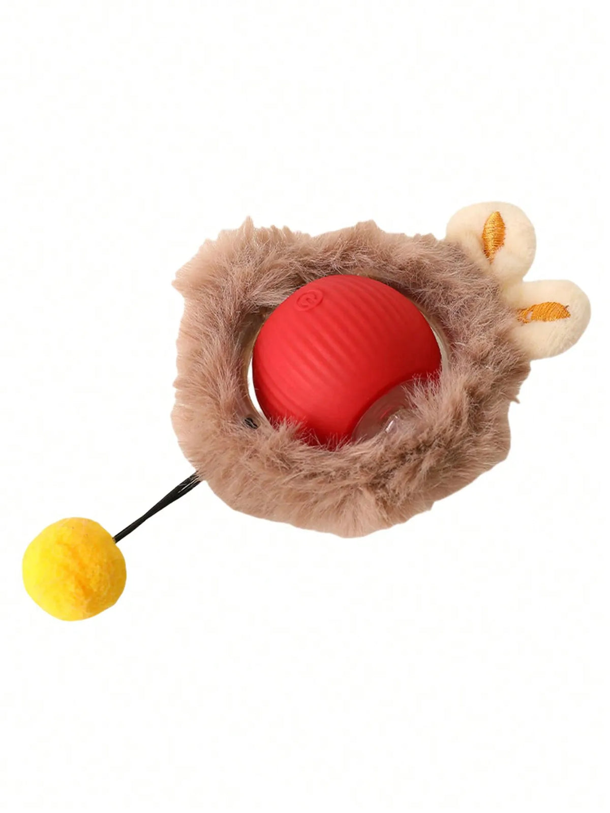 Electric Cat Ball Toy Usb Rechargeable Led Chasing Pet Playset
