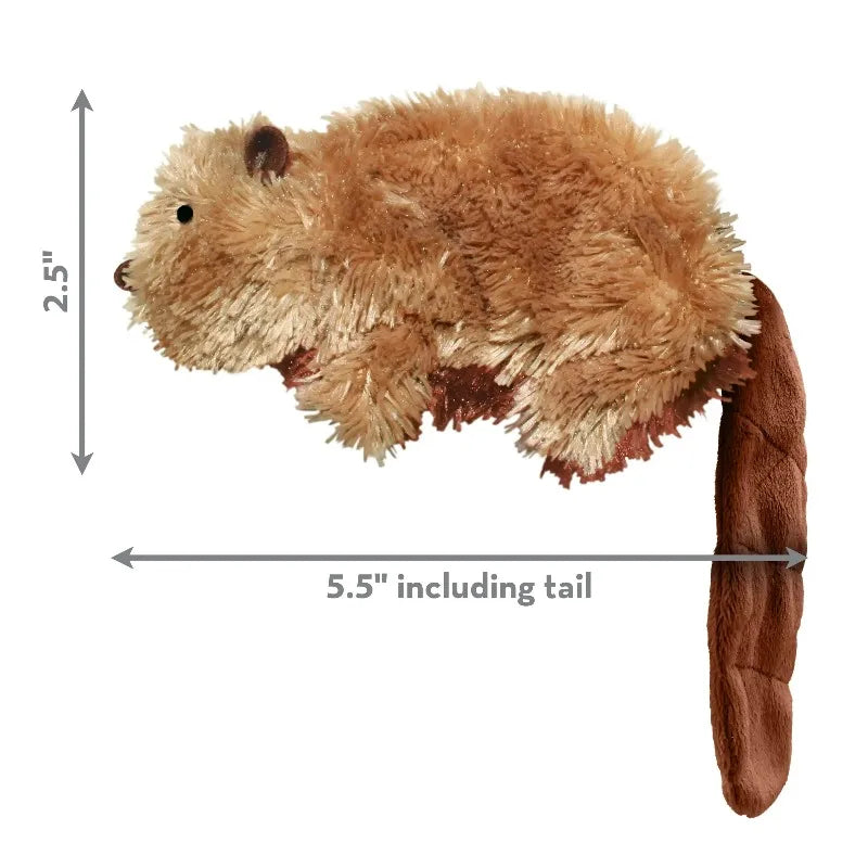 Squeaky Beaver Dog Toy For Playful Indoor And Outdoor Fun
