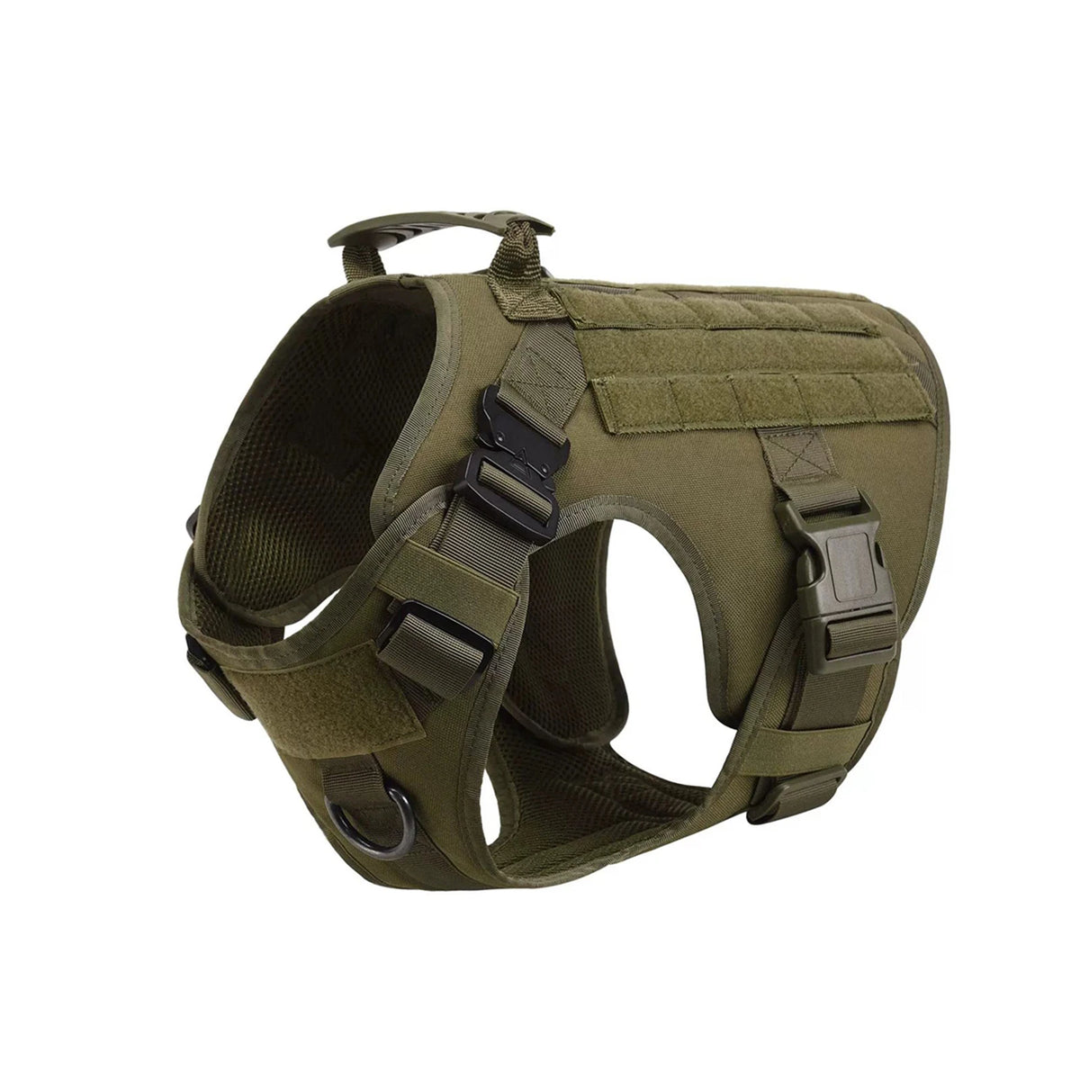 PETRAVEL Tactical Dog Harness With Padded Quick Release Vest