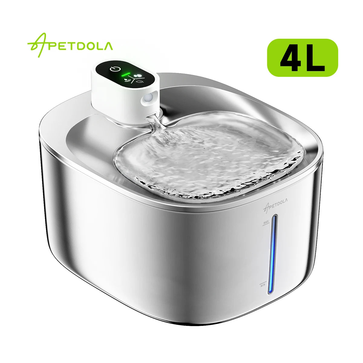 APETDOLA Wireless Auto Sensor Pet Water Drinking Fountain