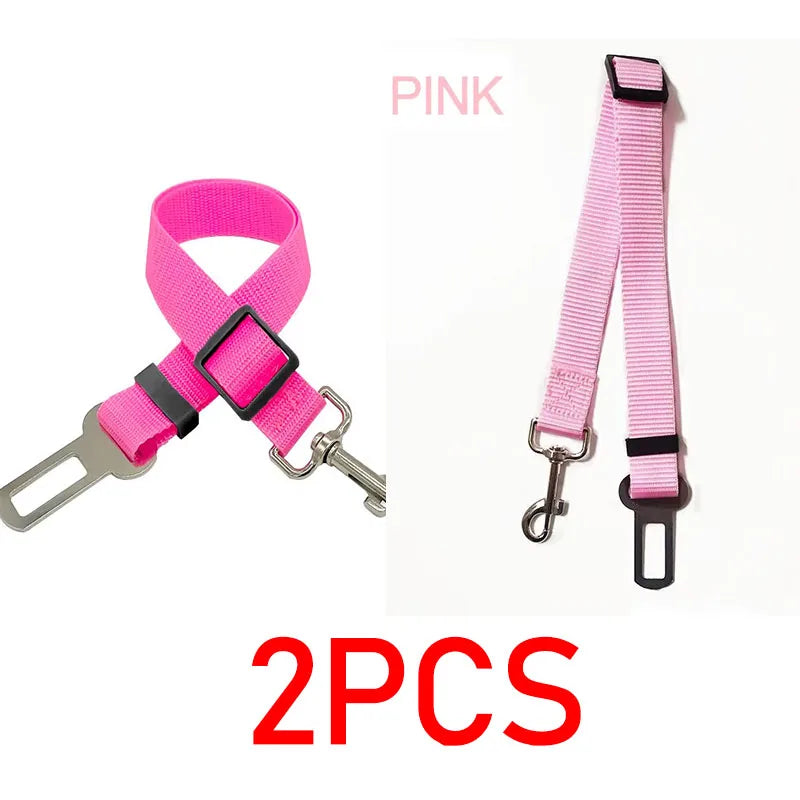 Professional Nylon Dog Car Seat Belt And Pet Safety Harness