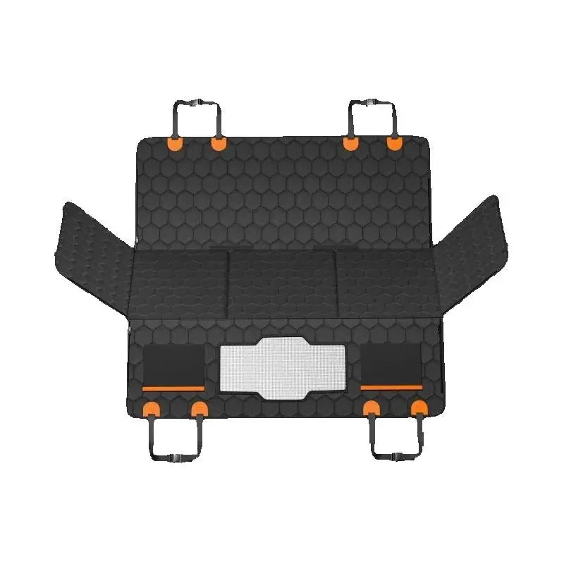 SucceBuy Car Back Seat Extender Mesh Window Storage Pockets