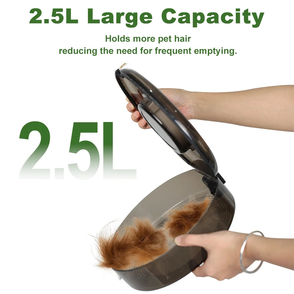 Professional Cordless Pet Grooming Kit With Low Noise Hair Dryer