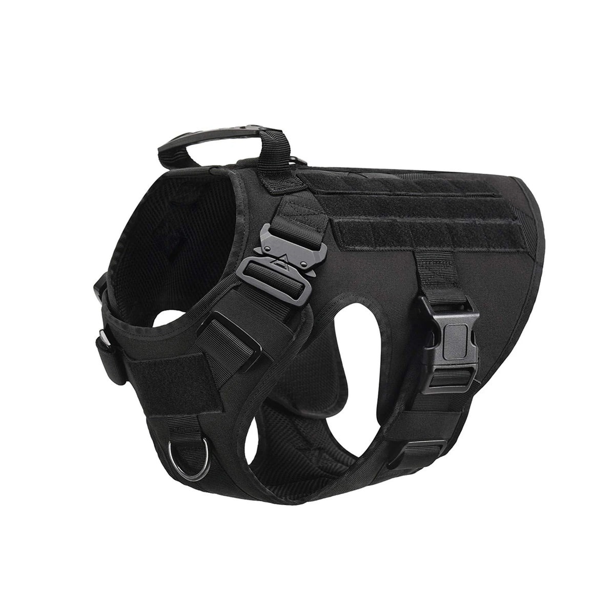 PETRAVEL Tactical Dog Harness With Padded Quick Release Vest