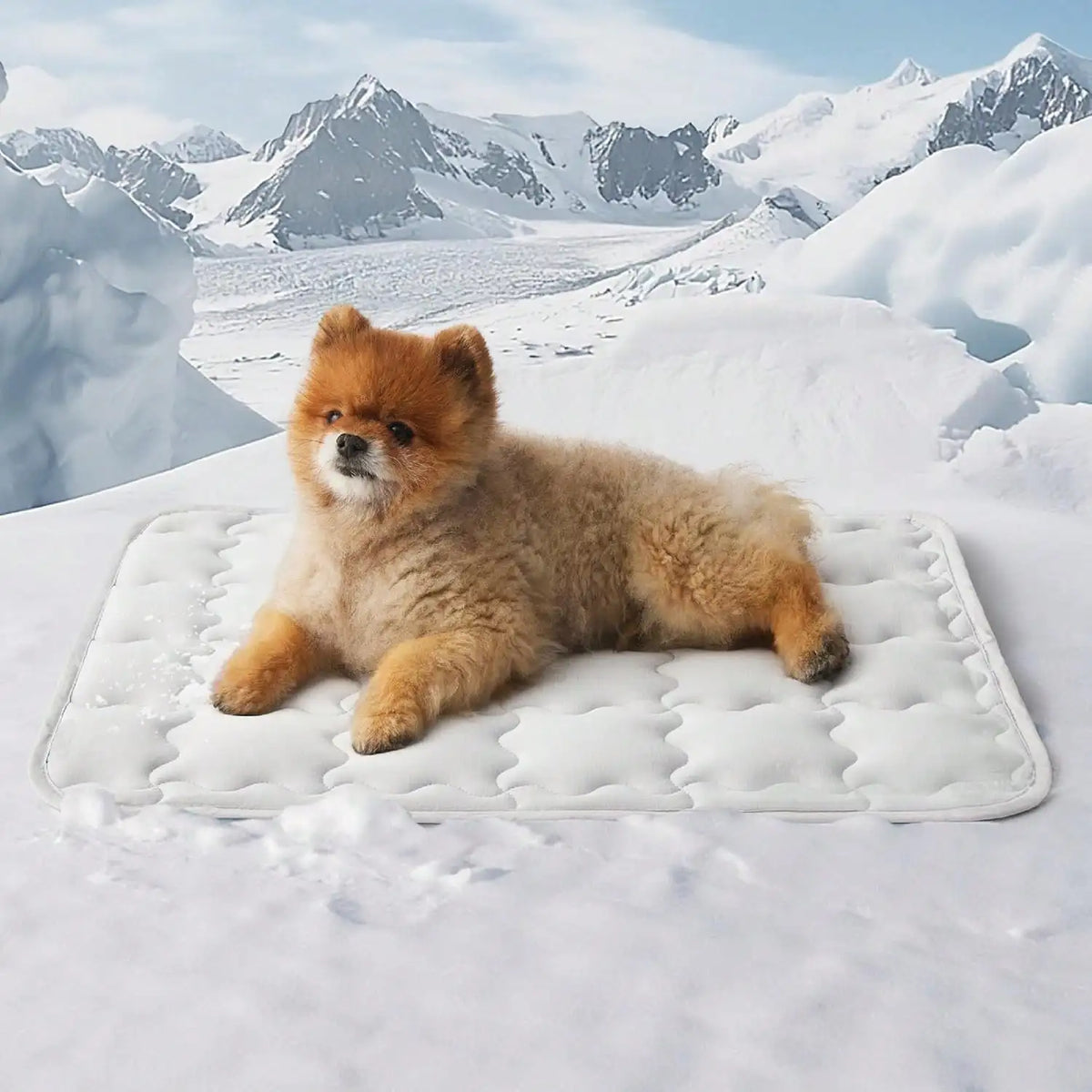 Self Cooling Pet Mat For Dogs Cats Breathable Summer Mattress