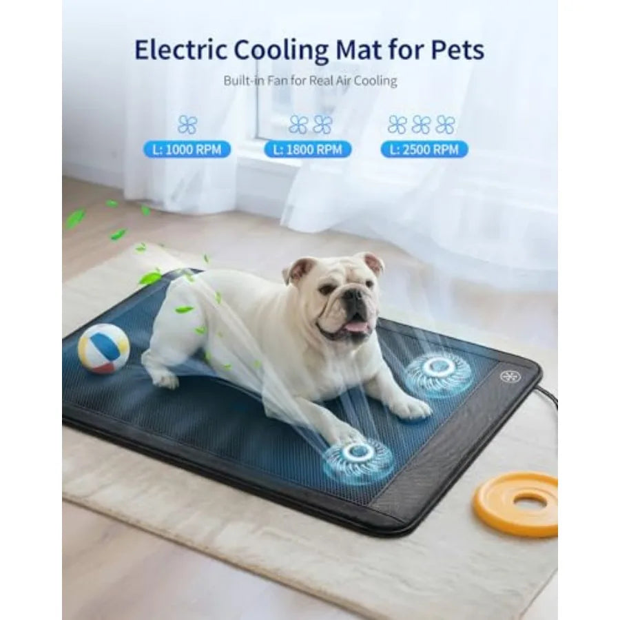 Ultra Quiet Electric Pet Cooling Mat With Adjustable Temperature Control