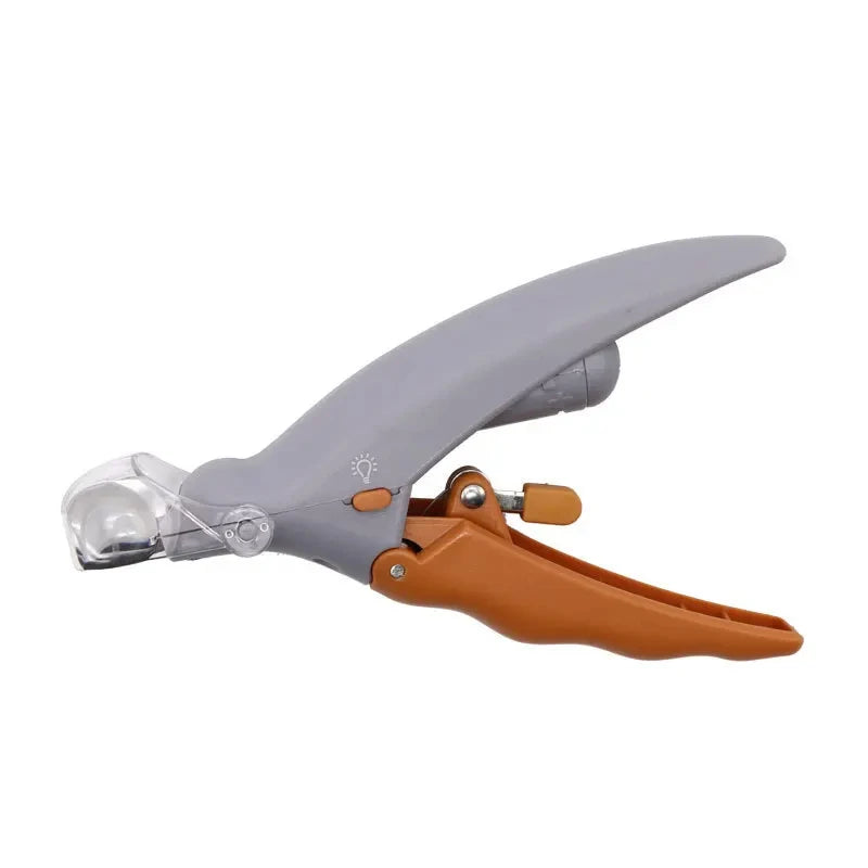 Stainless Steel LED Pet Nail Clipper With Bright Light