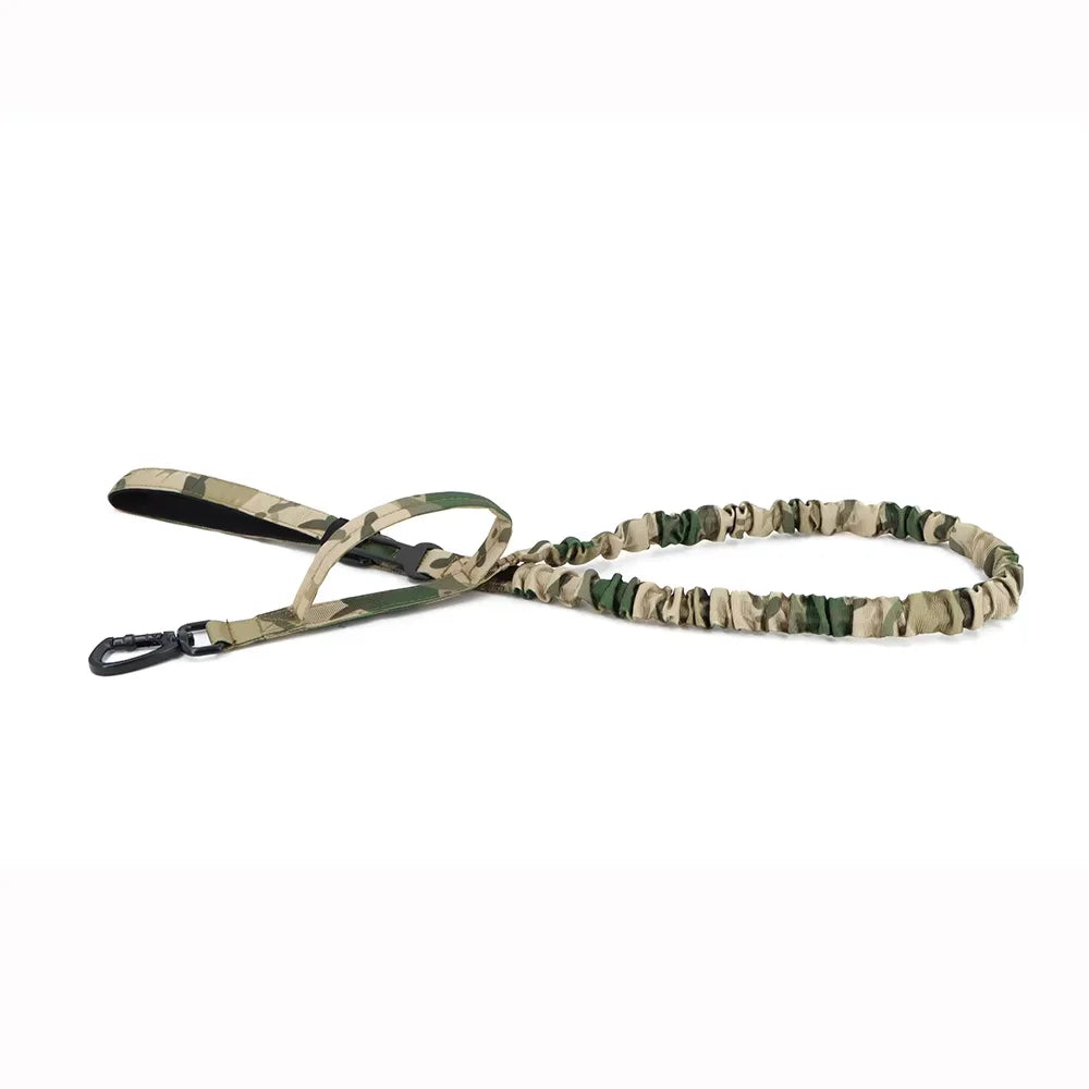 PetraVel Quick Release Double Handle Dog Leash Adjustable Nylon Rope
