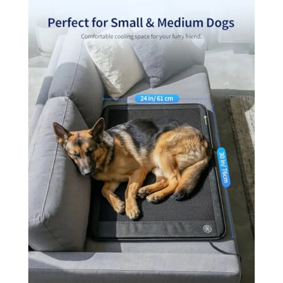Ultra Quiet Electric Pet Cooling Mat With Adjustable Temperature Control