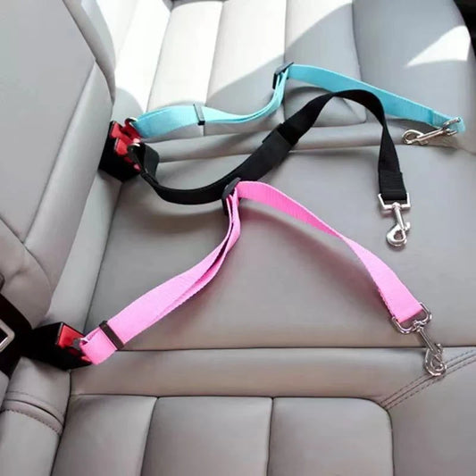 Professional Nylon Dog Car Seat Belt And Pet Safety Harness