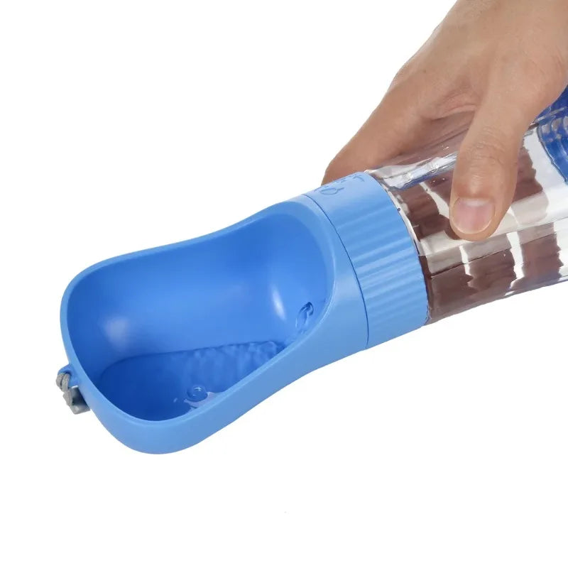Portable Dog Water Bottle and Food Container Travel Dispenser Bowl