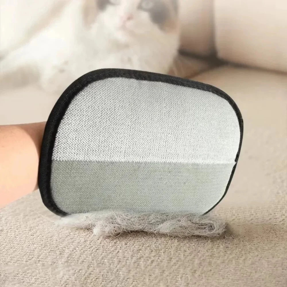 Reusable Pet Hair Removal Tool Gloves For Grooming And Carpets