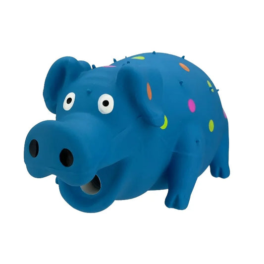 Silicone Pig Dog Chew Toy For Interactive Pet Playtime