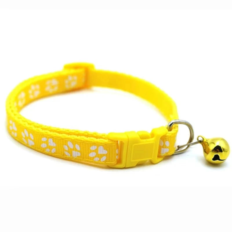 Adjustable Cat Collar With Bell For Kittens And Pets